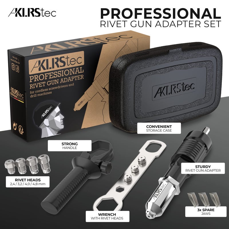KLRS محول مسدس الرّبط الاحترافي KLRStec - ملحق الرّبط لمفكات البراغي وال drills اللاسلكية - معالجة سهلة للرّبطات البوب - Image 2
